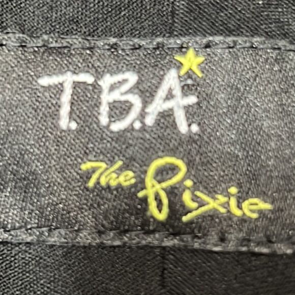 TBA the pixie black wide leg trouser - Picture 3 of 5